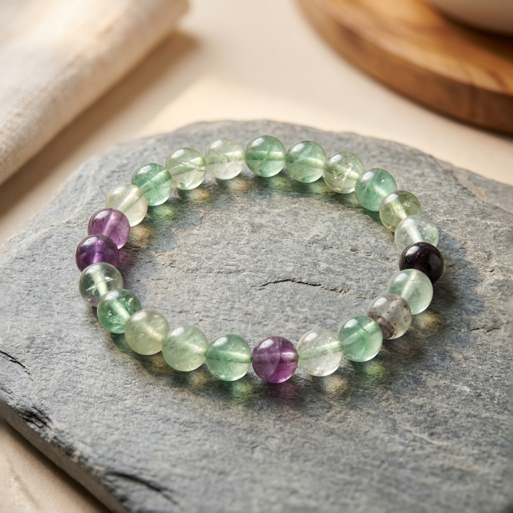 Multi Fluorite Bracelet