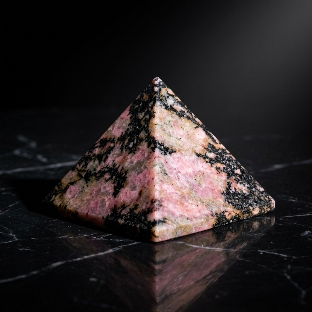 Rhodonite Pyramid