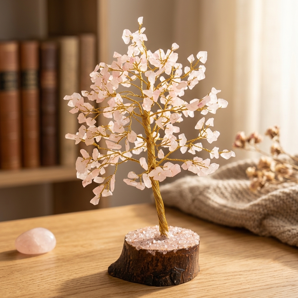 Rose Quartz Tree